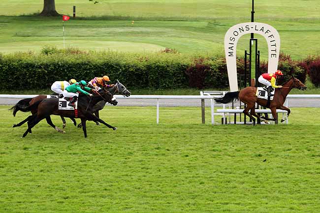 Arrivée quinté pmu PRIX NOIR ET OR à MAISONS-LAFFITTE