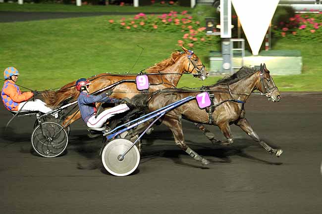 Arrivée quinté pmu PRIX MARCEL PERLBARG à PARIS-VINCENNES