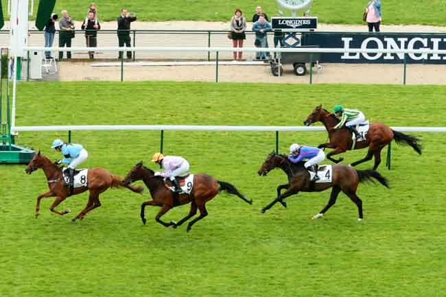 Arrivée quinté pmu PRIX DES AMAZONES à LONGCHAMP