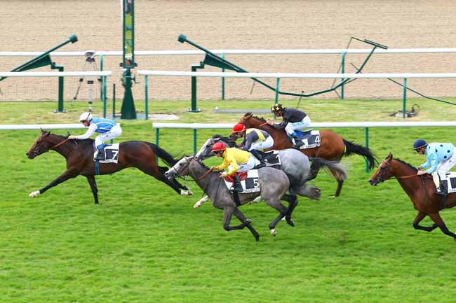 Arrivée quinté pmu PRIX PAUL DE MOUSSAC à CHANTILLY