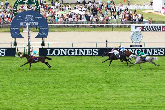 Arrivée quinté pmu PRIX DU LYS LONGINES à CHANTILLY