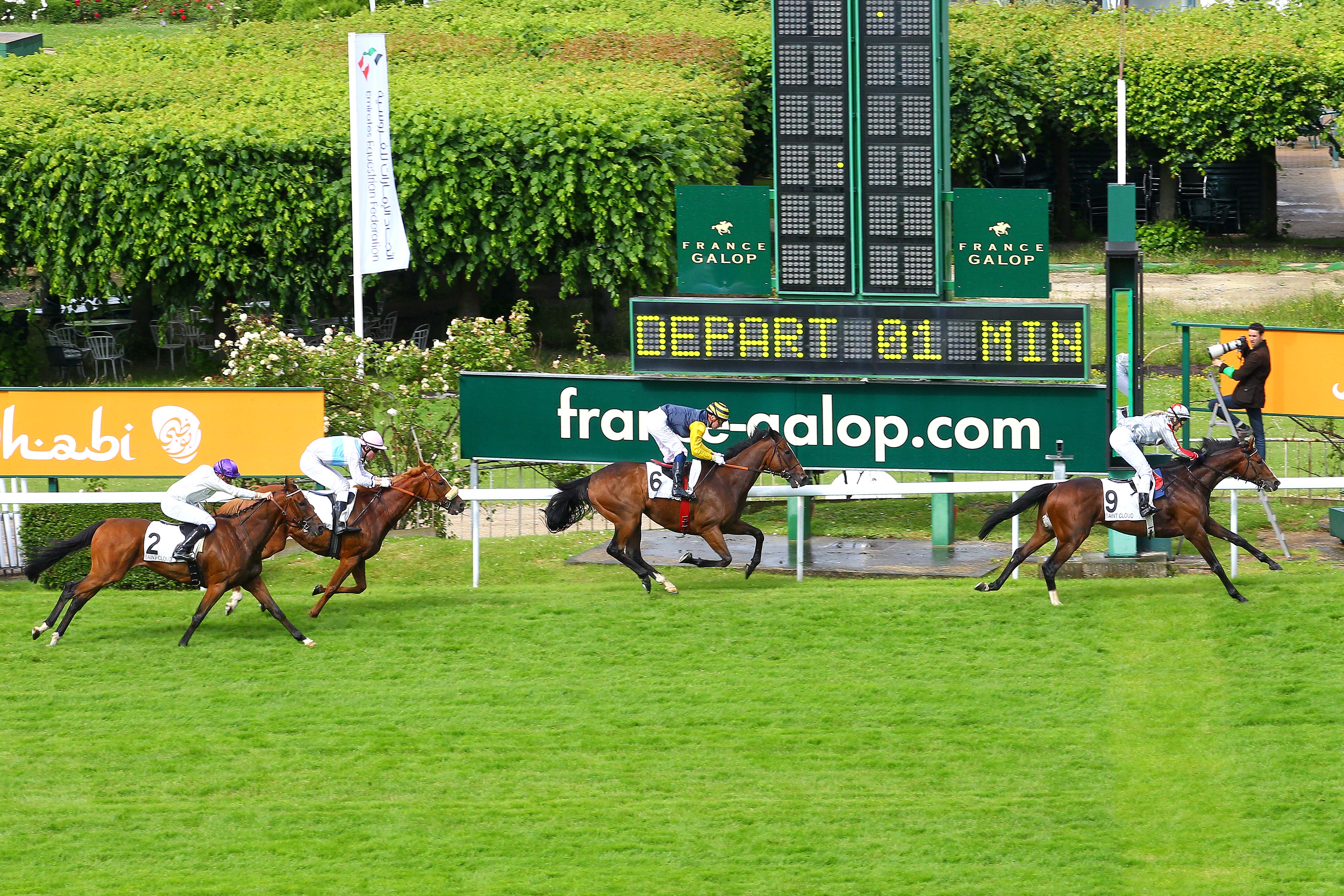 Arrivée quinté pmu PRIX DE CHAMBLY à SAINT-CLOUD