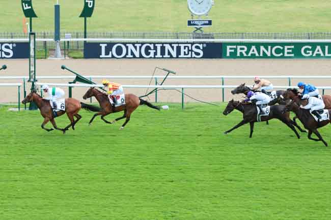 Arrivée quinté pmu PRIX DU BOIS BRANDIN à CHANTILLY
