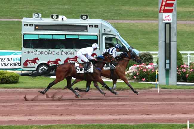 Arrivée quinté pmu PRIX DE LA HAUTE-VIENNE à ENGHIEN