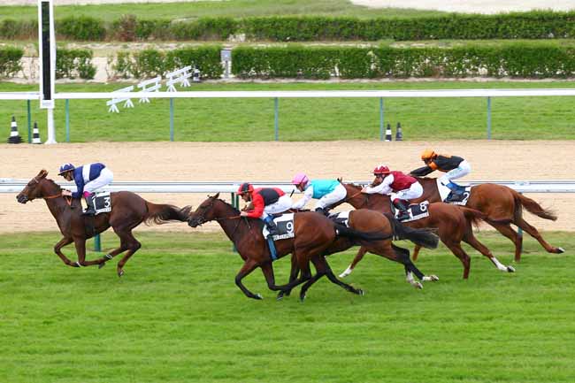 Arrivée quinté pmu PRIX DE QUETIEVILLE à DEAUVILLE