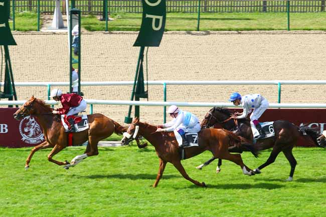 Arrivée quinté pmu PRIX DU PASTILLON à CHANTILLY