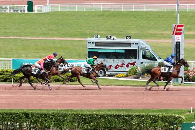 Arrivée quinté pmu PRIX D'ESTRY à ENGHIEN