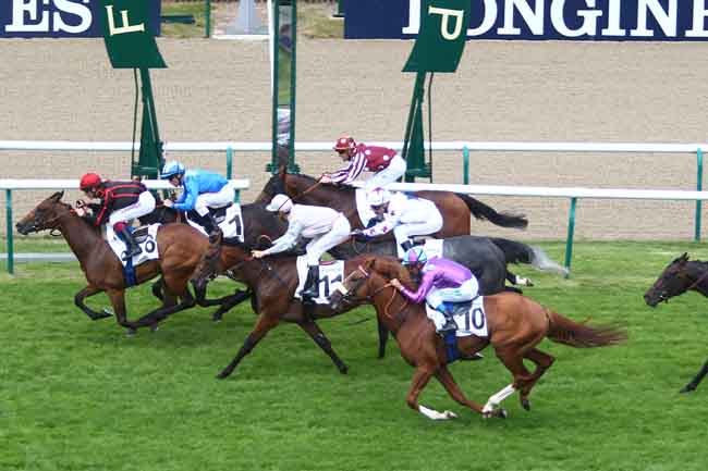 Arrivée quinté pmu PRIX DE LA CAPITAINERIE à CHANTILLY