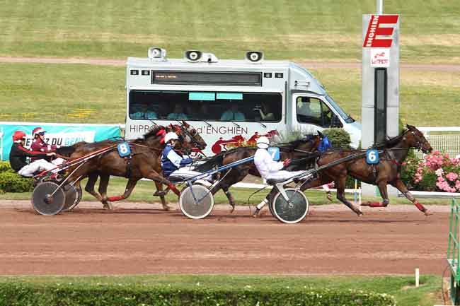 Arrivée quinté pmu PRIX DE LA GARE DE LYON à ENGHIEN