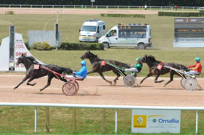 Arrivée quinté pmu PRIX DU HARAS DU PIN TOURISME à ARGENTAN