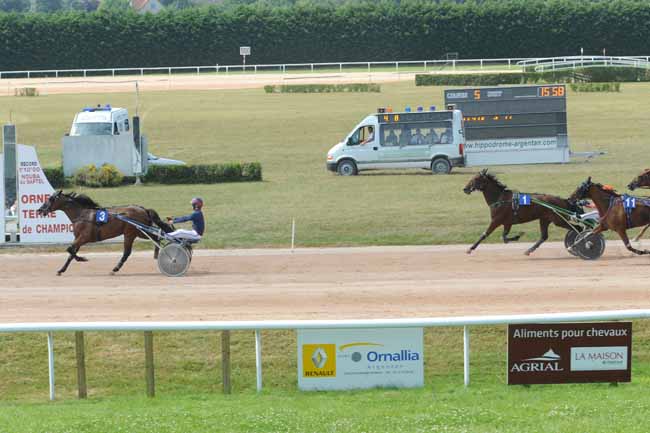 Arrivée quinté pmu PRIX DU JOURNAL DE L'ORNE (GR A) à ARGENTAN