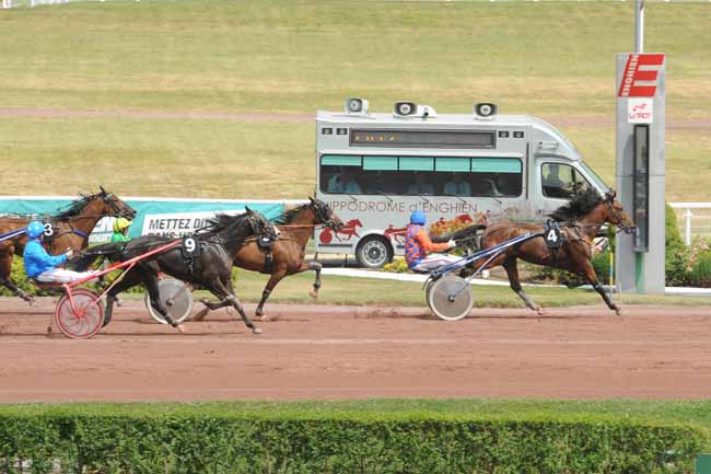 Arrivée quinté pmu PRIX DE CLIGNANCOURT à ENGHIEN