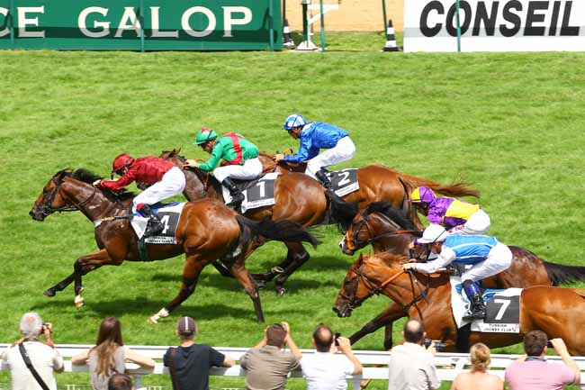 Arrivée quinté pmu PRIX DE CABOURG - JOCKEY CLUB DE TURQUIE à DEAUVILLE