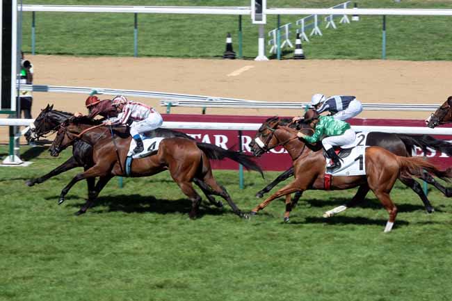 Arrivée quinté pmu PRIX GONTAUT-BIRON HONG KONG JOCKEY CLUB à DEAUVILLE
