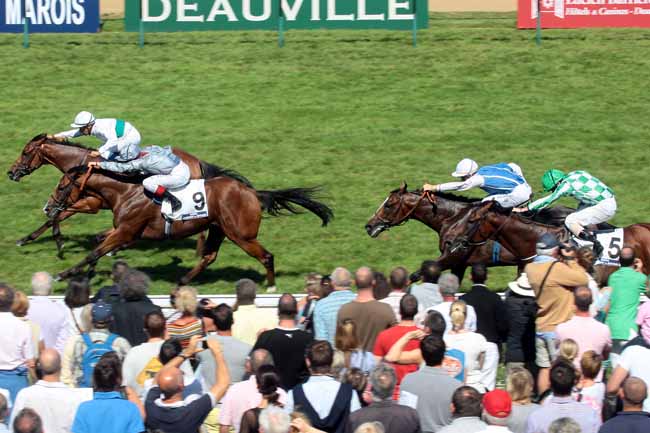 Arrivée quinté pmu PRIX JACQUES LE MAROIS - PRIX DU HARAS DE FRESNAY-LE-BUFFARD à DEAUVILLE