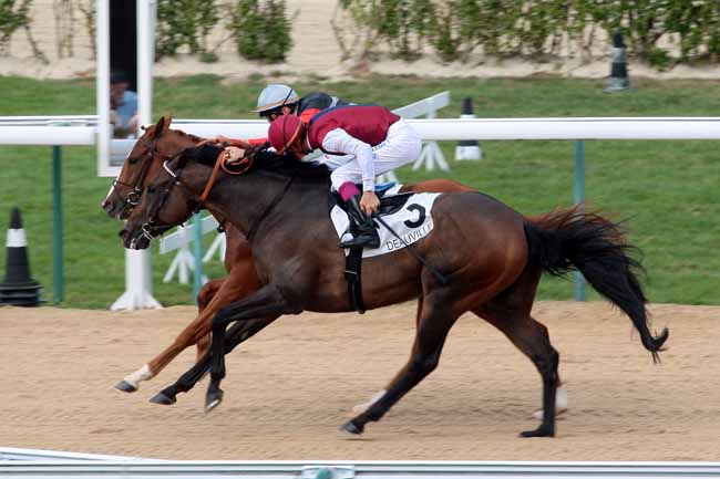Arrivée quinté pmu PRIX DE GLANVILLE à DEAUVILLE