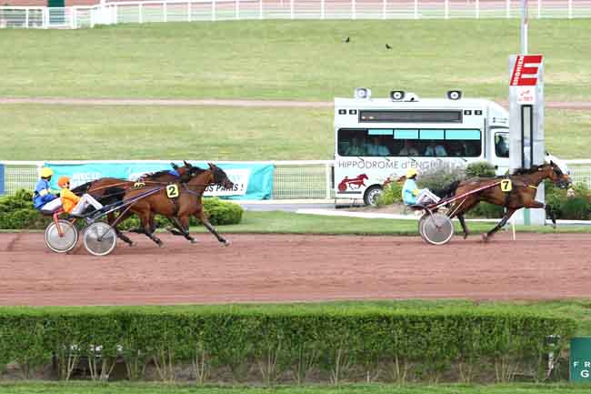 Arrivée quinté pmu PRIX DE LA PORTE DU PRE-SAINT-GERVAIS à ENGHIEN