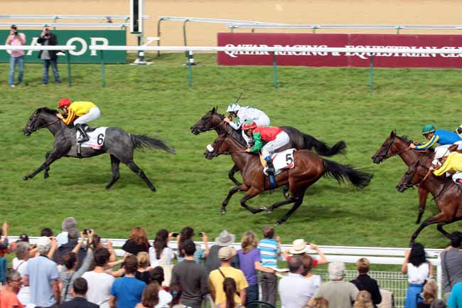 Arrivée quinté pmu PRIX DE BEAUMONT-LE-ROGER (PRIX CASINO BARRIERE DEAUVILLE) à DEAUVILLE