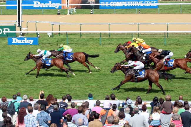 Arrivée quinté pmu DARLEY GRAND HANDICAP DES SPRINTERS à DEAUVILLE