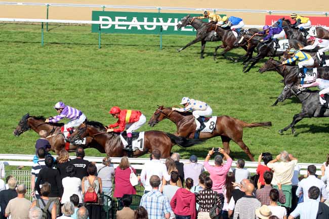 Arrivée quinté pmu PRIX DE CAGNY à DEAUVILLE