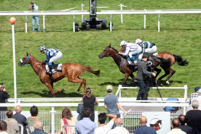 Arrivée quinté pmu PRIX PERRAULT (PRIX DEAUVILLE INTERNATIONAL POLO CLUB) à CLAIREFONTAINE