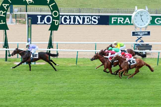 Arrivée quinté pmu PRIX DU TERRIER DES HOUX à CHANTILLY