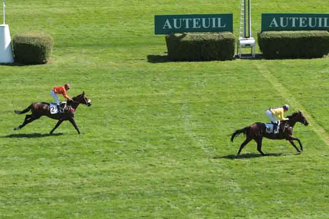 Arrivée quinté pmu PRIX OTEUIL SF à AUTEUIL