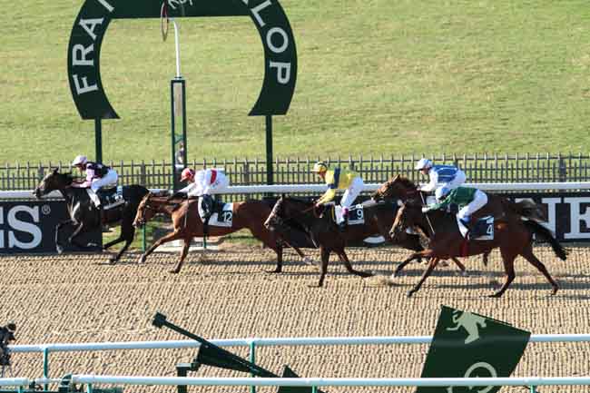 Arrivée quinté pmu PRIX DU TERRAIN DE MANOEUVRES à CHANTILLY