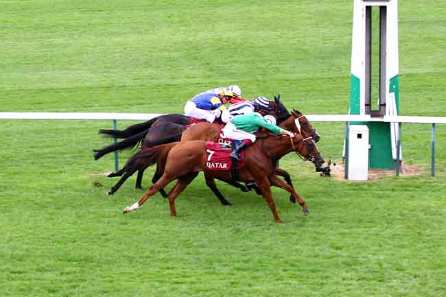 Arrivée quinté pmu QATAR PRIX DU PETIT COUVERT à LONGCHAMP