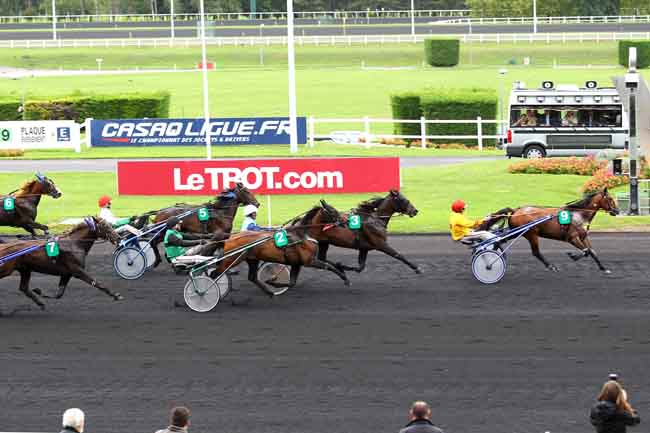 Arrivée quinté pmu PRIX DE GAILLON à PARIS-VINCENNES
