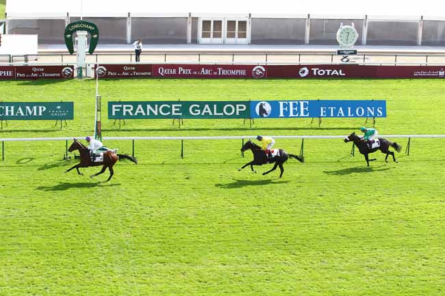 Arrivée quinté pmu PRIX DES CHENES à LONGCHAMP