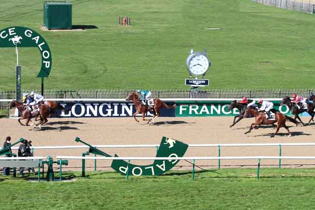 Arrivée quinté pmu PRIX DE BAILLON à CHANTILLY
