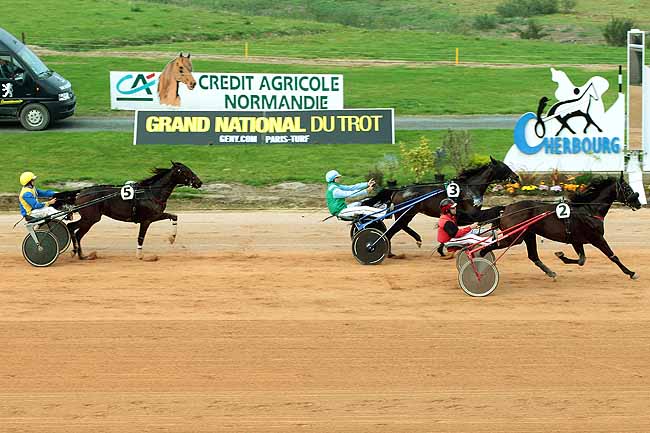 Arrivée quinté pmu PRIX AUCHAN LA GLACERIE à CHERBOURG