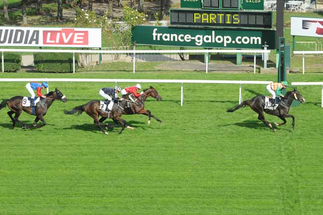 Arrivée quinté pmu PRIX INCERTITUDE à SAINT-CLOUD