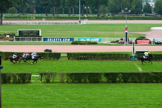 Arrivée quinté pmu PRIX DOMINIQUE SARTINI à ENGHIEN