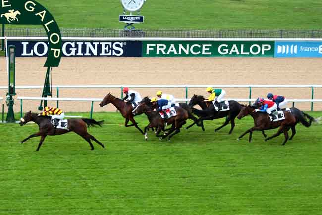 Arrivée quinté pmu PRIX DE LA REMISE DES LILAS à CHANTILLY