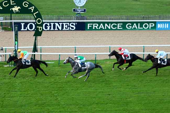 Arrivée quinté pmu PRIX DU CANAL SAINT-JEAN à CHANTILLY