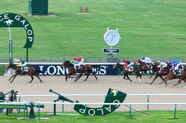 Arrivée quinté pmu PRIX DE L'EPTE à CHANTILLY