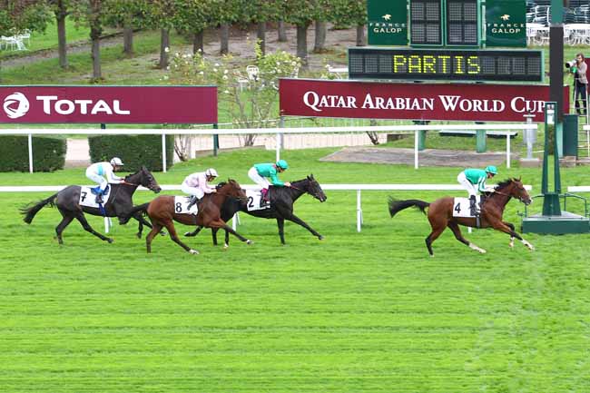 Arrivée quinté pmu PRIX ESMERALDA à SAINT-CLOUD