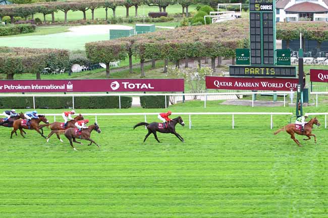 Arrivée quinté pmu QATAR ARABIAN TROPHY DES POULICHES à SAINT-CLOUD