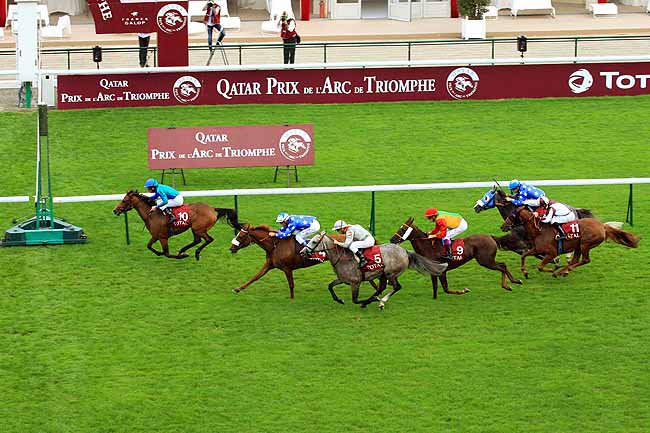 Arrivée quinté pmu QATAR TOTAL ARABIAN TROPHY DES JUMENTS à LONGCHAMP