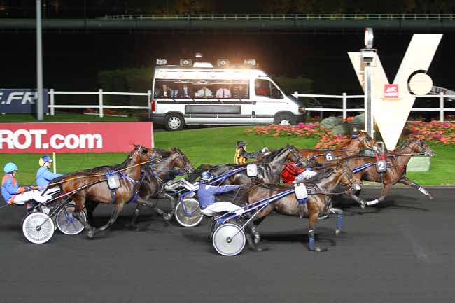 Arrivée quinté pmu PRIX FREIA à PARIS-VINCENNES