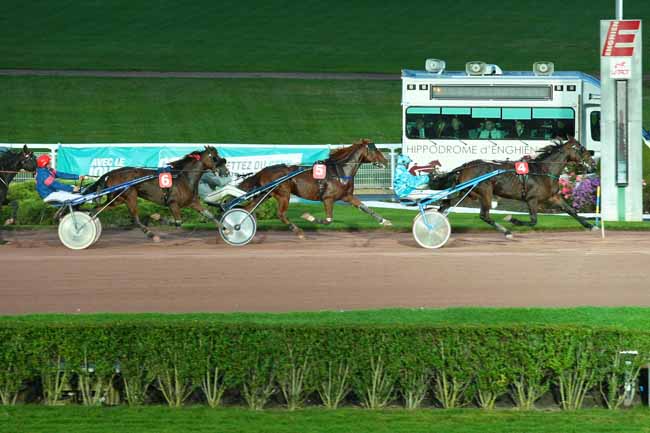 Arrivée quinté pmu PRIX DE LA PORTE D'AUBERVILLIERS à ENGHIEN