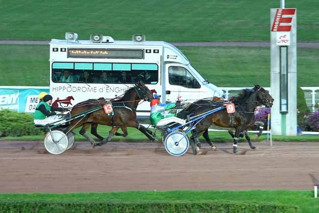 Arrivée quinté pmu PRIX DE LA PORTE DE LA CHAPELLE à ENGHIEN