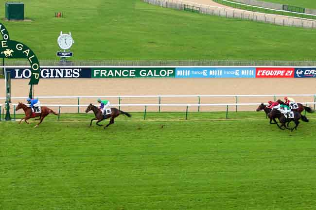 Arrivée quinté pmu PRIX DE L'ETANG DE LA LOGE à CHANTILLY
