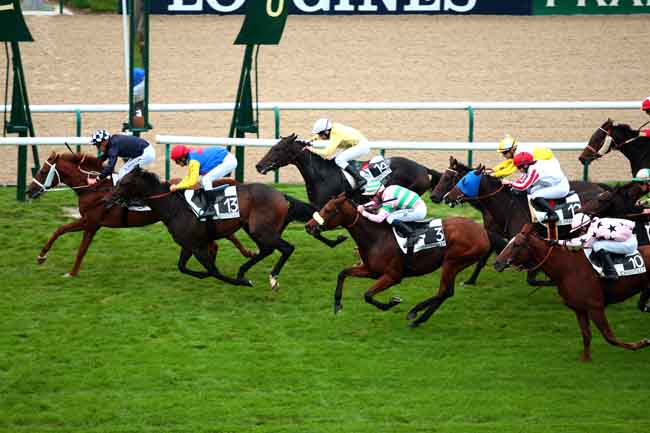 Arrivée quinté pmu PRIX DE L'ETANG NEUF à CHANTILLY