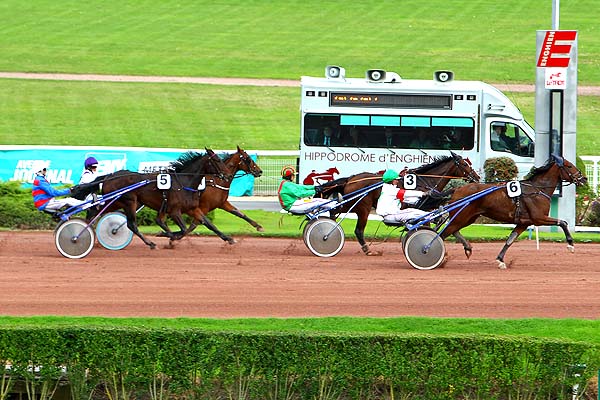 Arrivée quinté pmu PRIX DE VAUVERT à ENGHIEN