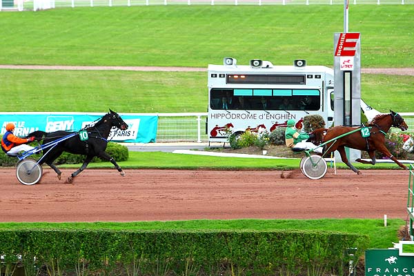 Arrivée quinté pmu PRIX DE SAINT-MAMET à ENGHIEN