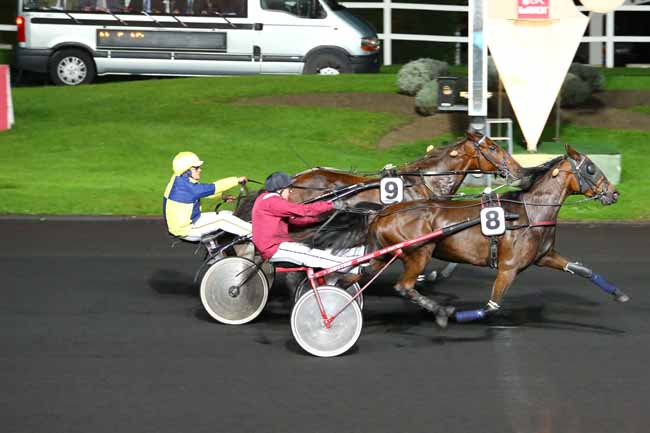 Arrivée quinté pmu PRIX JONEL CHYRIACOS à PARIS-VINCENNES