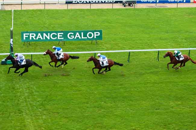 Arrivée quinté pmu PRIX DE BELLEVILLE à LONGCHAMP